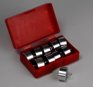 Набор грузов по механике (10 штук по 50 грамм) - fgospostavki.ru - Королёв