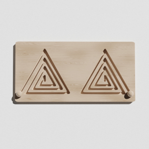 Такт-панель «Треугольный лабиринт №14» - fgospostavki.ru - Королёв