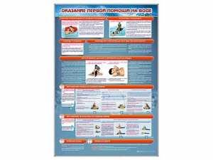 Стенд "Оказание первой помощи на воде" - fgospostavki.ru - Королёв