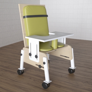 Стул для ребенка с ОВЗ «Новые горизонты» №1 со столешницей зеленый - fgospostavki.ru - Королёв