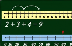 Комплект на магнитах "Числовой луч Трансформер" - fgospostavki.ru - Королёв