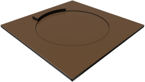 Обруч с сегментом для толкания ядра - fgospostavki.ru - Королёв