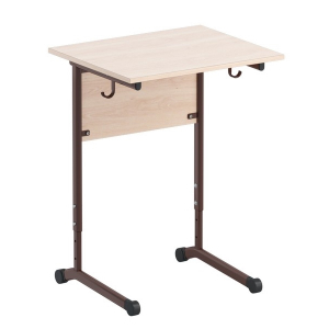 Стол ученический одноместный. Регулируемый по высоте - fgospostavki.ru - Королёв