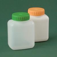 Банка прямоугольная 500 мл белая с крышкой и прокладкой - fgospostavki.ru - Королёв