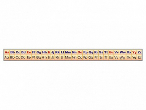Стенд-лента "Алфавит" (английский язык) - fgospostavki.ru - Королёв