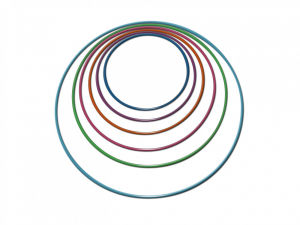 Обруч гимнастический стальной окрашенный (900 миллиметров, 850 грамм) - fgospostavki.ru - Королёв