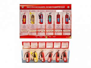 Электрифицированный стенд-тренажер "Эксплуатация огнетушителей" с разрезными агрегатами - fgospostavki.ru - Королёв
