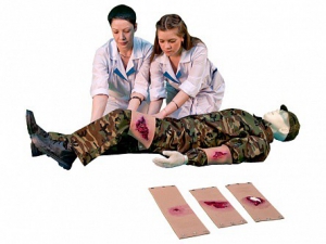 Тренажер-манекен взрослого пострадавшего "Виктор-2.01 В" для отработки навыков оттаскивания и транспортировки раненых - fgospostavki.ru - Королёв