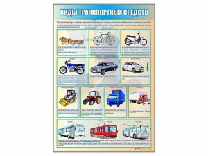 Стенд "Виды транспортных средств" - fgospostavki.ru - Королёв