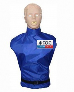 "Александр-02" тренажер-манекен взрослого пострадавшего для отработки приемов сердечно-легочной реанимации (голова, торс) - fgospostavki.ru - Королёв