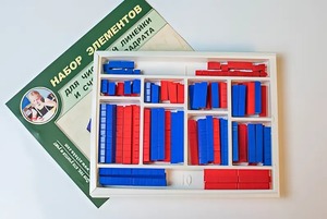 Набор элементов для числовой линейки и счетного квадрата - fgospostavki.ru - Королёв