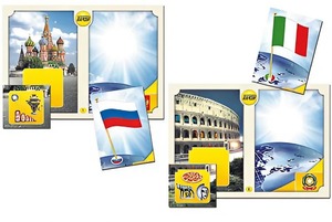 Настольно-печатная игра "Флаги стран мира 1. Европа" - fgospostavki.ru - Королёв