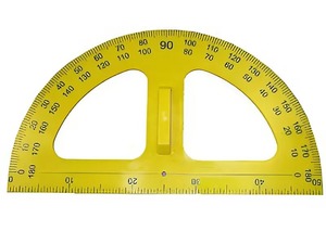 Транспортир классный пластмассовый - fgospostavki.ru - Королёв