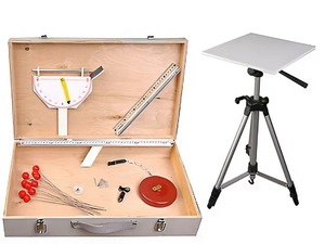 Комплект приборов и инструментов топографических (демонстрационные) - fgospostavki.ru - Королёв