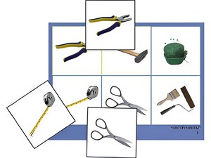 Логопедическое лото "Инструменты" (4 планшета, 24 карточки, цветное, ламинированное) - fgospostavki.ru - Королёв
