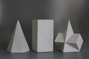 Набор гипсовых геометрических тел (15 штук) - fgospostavki.ru - Королёв