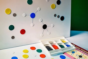 Набор трафаретов моделей атомов - fgospostavki.ru - Королёв