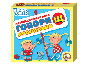 Лото логопедическое "Говори правильно Щ" - fgospostavki.ru - Королёв