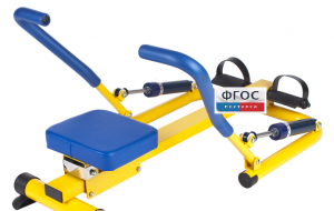 Детский гребной тренажер с двумя рукоятками - fgospostavki.ru - Королёв