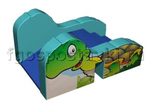 Горка "Черепаха" для сухого бассейна - fgospostavki.ru - Королёв