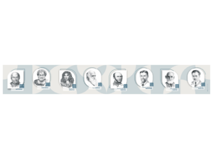 Стенд-лента "Выдающиеся ученые-биологи" - fgospostavki.ru - Королёв