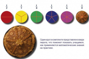 Учебно-игровой комплекс на магнитах "Доли круга" - fgospostavki.ru - Королёв