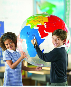 Глобус надувной большой - fgospostavki.ru - Королёв