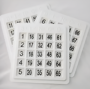 Доска для игры "Бинго" для слабовидящих - fgospostavki.ru - Королёв