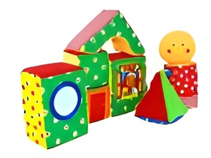 Развивающая игрушка для детей с нарушением зрения "Конструктор Колобок" - fgospostavki.ru - Королёв