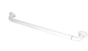 Поручень прямой с антибактериальным покрытием (белый) - fgospostavki.ru - Королёв