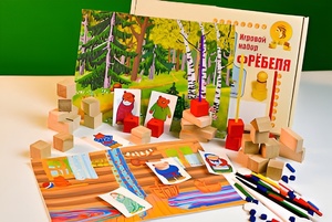 Игровой набор Фребеля "Три медведя" (серия "Сказочный мир". Выпуск 2) - fgospostavki.ru - Королёв