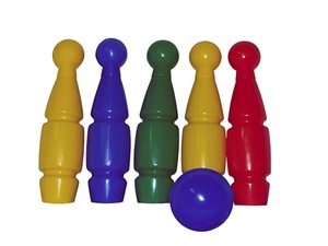 Кегли (5 штук, 1 мяч) - fgospostavki.ru - Королёв