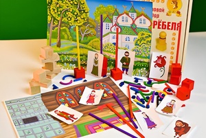 Игровой набор Фребеля "Аленький цветочек" (серия "Сказочный мир". Выпуск 2) - fgospostavki.ru - Королёв