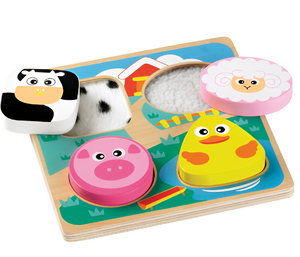 Тактильные пазлы "Ферма" - fgospostavki.ru - Королёв