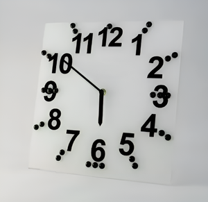 Часы тактильные настольные с крупными цифрами - fgospostavki.ru - Королёв