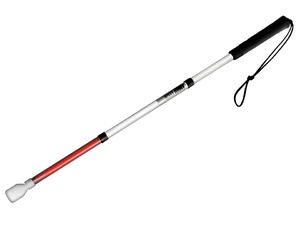 Трость складная графит детская на крючке 85 сантиметров (5 светоотражающих звеньев) - fgospostavki.ru - Королёв