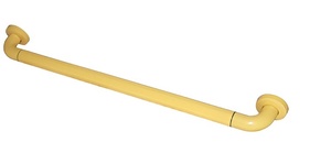 Поручень прямой с антибактериальным покрытием (желтый) - fgospostavki.ru - Королёв