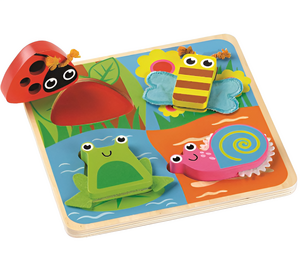 Тактильные пазлы "Лужок" - fgospostavki.ru - Королёв