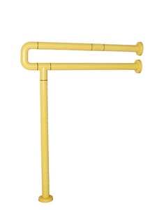 Желтый поручень напольно-настенный с антибактериальным покрытием - fgospostavki.ru - Королёв