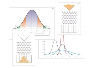 Модель-аппликация "Нормальное распределение (Распределение Гаусса)" (ламинированная) - fgospostavki.ru - Королёв