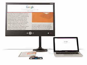 Видеоувеличитель ClearView C Flex с монитором Twinview 24” - fgospostavki.ru - Королёв