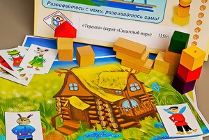Игровой набор Фребеля "Теремок" (серия "Сказочный мир". Выпуск 1) - fgospostavki.ru - Королёв