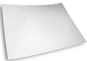 Пособие для слабовидящих детей - Сигнальные карточки по математике - fgospostavki.ru - Королёв