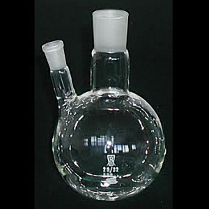 Колба круглодонная с двумя горловинами и шлифами 100 мл. - fgospostavki.ru - Королёв