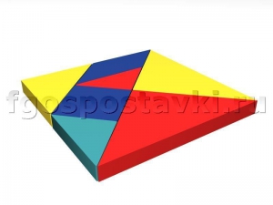 Детский мат "Квадрат-головоломка" - fgospostavki.ru - Королёв