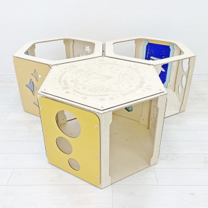 Модульные игровые домики «Сотикум» (3 модуля) - fgospostavki.ru - Королёв