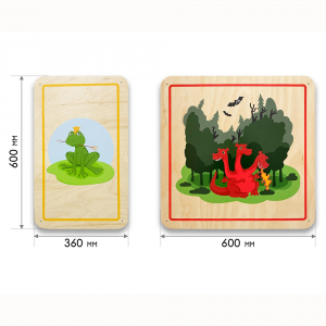 Набор стеновых панелей «Мир сказки - Волшебные герои» - fgospostavki.ru - Королёв