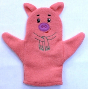 Кукла-рукавичка "Поросенок Нуф-нуф" - fgospostavki.ru - Королёв