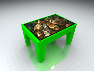 Интерактивный стол "Кубик" 32" (6 касаний) - fgospostavki.ru - Королёв