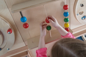 Тактильно-развивающая панель “Магнитные шарики” - fgospostavki.ru - Королёв